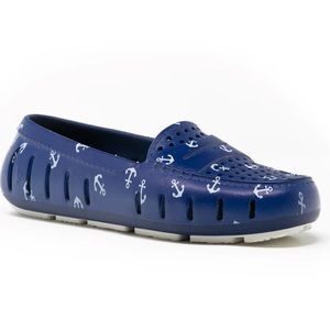FLOAFERS POSH DRIVER NAVY ANCHOR - WOMENS Size 9 Loafer